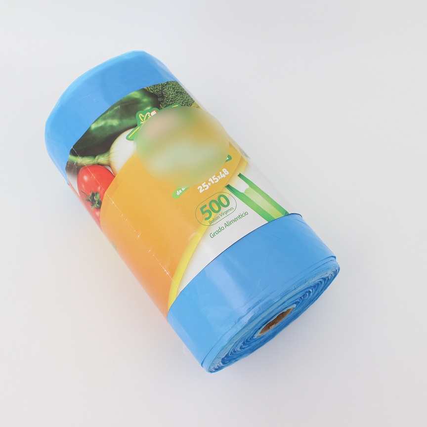 scented biodegradable HDPE+EPI pet waste bags or dog poo bag