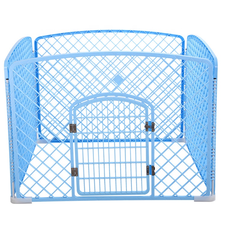 Hot sale pet cage PVC powder coated kennel welded wire mesh dog cage pet cage chain link fence