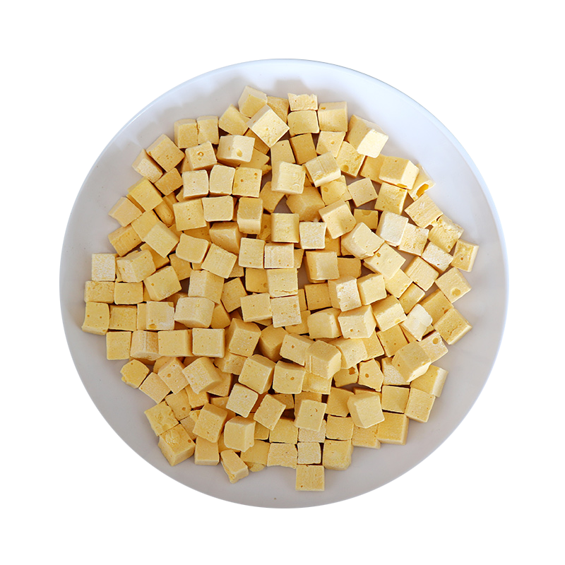 100% Original Natural Cat Treats Freeze-Dried Dehydrated Duck Chicken Salmon Cube Frozen Treats Snacks
