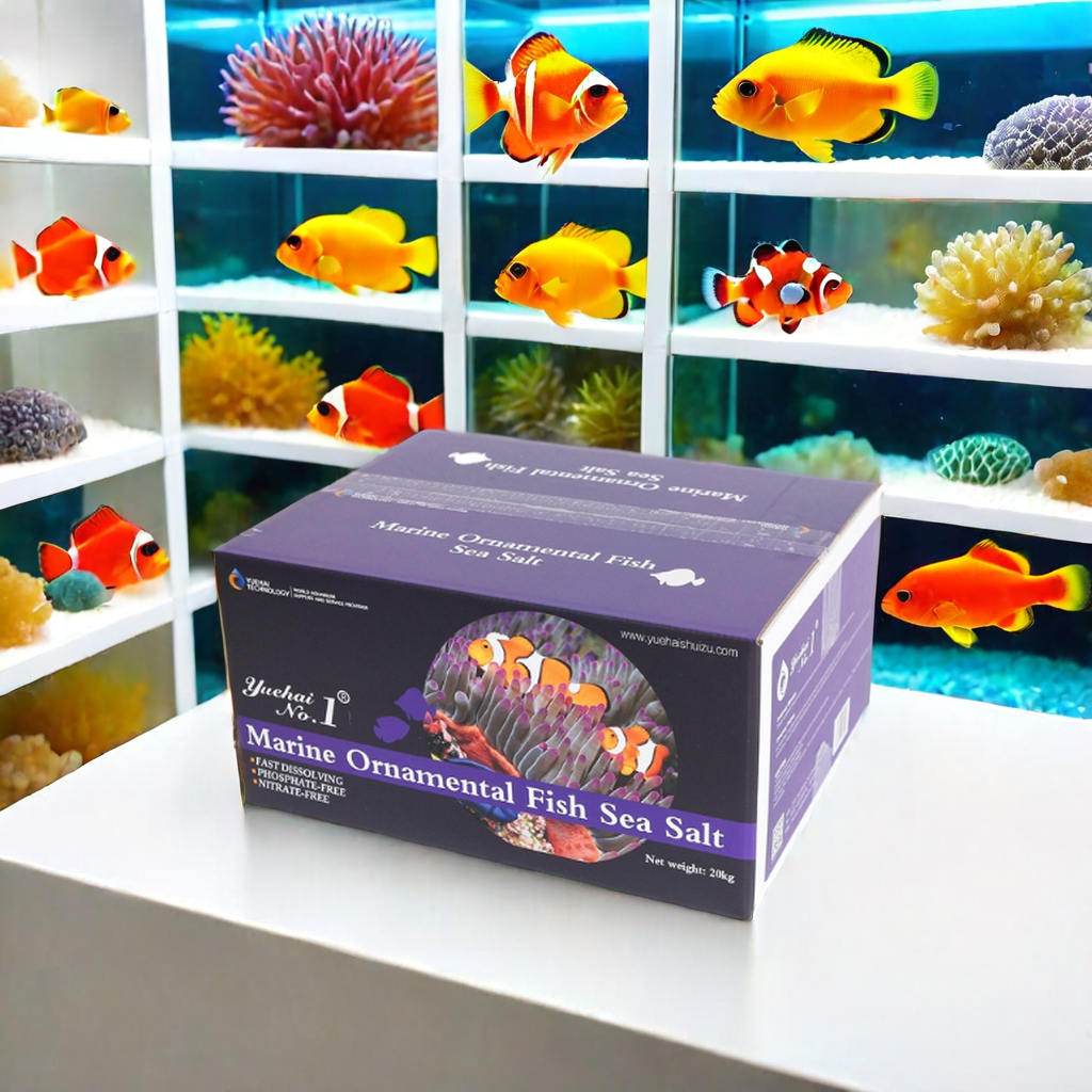 Factory Wholesale 20KG 25KG BOX Barrel BAG 6.7KG*3BAGS OEM Welcomed High Quality Aquarium Tank Marine Fish Sea Salt