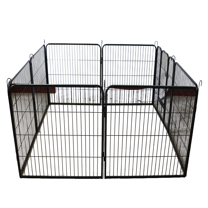 High quality Indoor metal pet Fence dog and cat playing Foldable pet Iron Net wholesale Pet Cages for outside