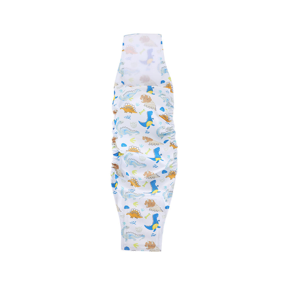 Low Price Adjustable Cotton Dog Diapers Washable and Reusable Male & Female Diapers with Printed