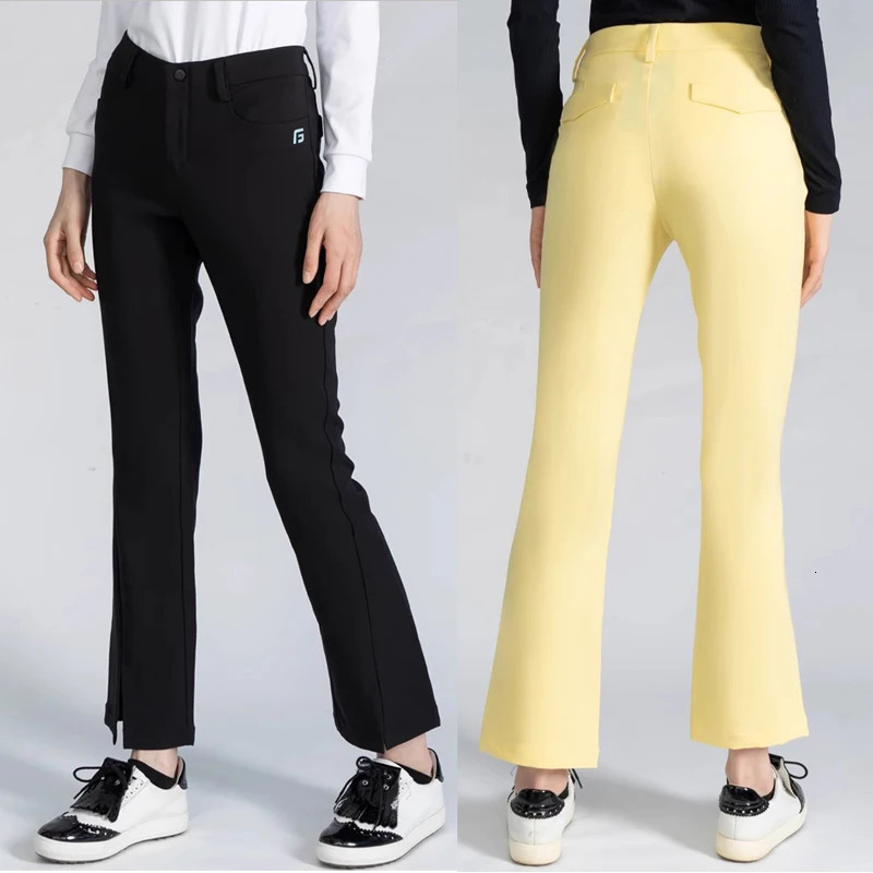 golf wear Golf Pants Woman High Elastic Soft Trousers For Golfer Play Golf Ball Ladies Clothing Autumn Sports Pants 240419