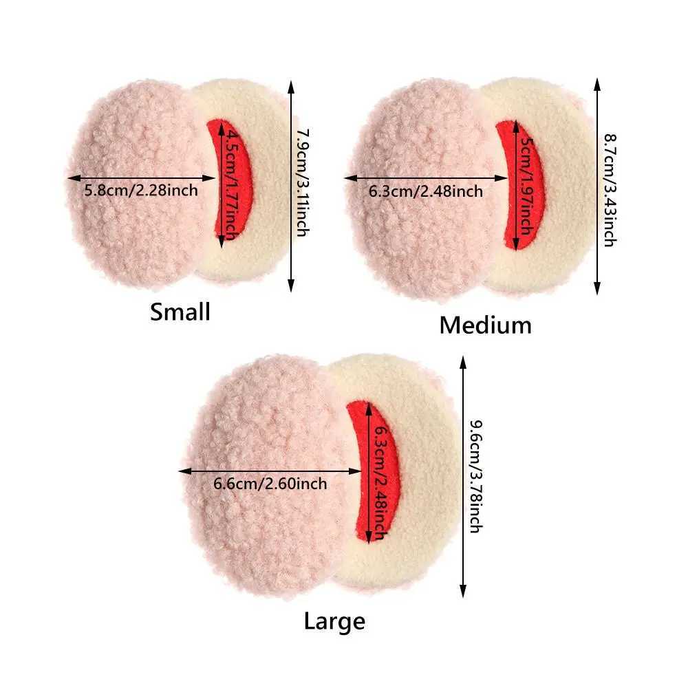 Windproof Winter Warm Fleece Thick Earmuffs Ear Warmers Ear Cover Bandl Ear MuffsXJ241126