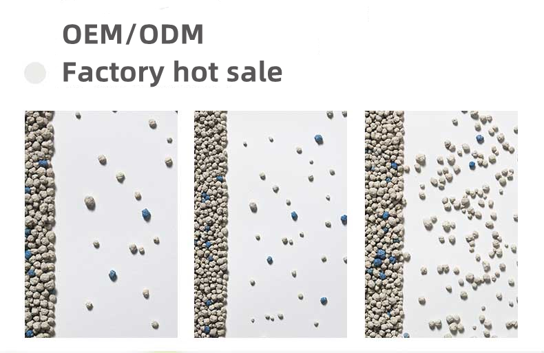 direct sales bentonite cat litter wholesale customization bentonite cat litter dust China bentonite cat