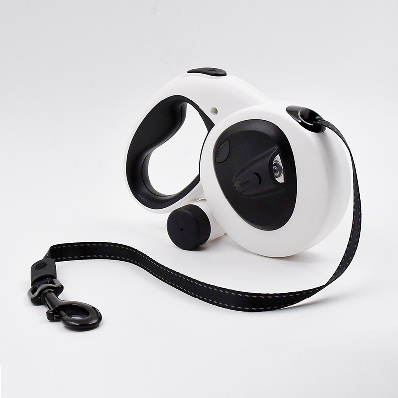 Nylon Retractable Hands-Free Dog Leash Waterproof Belt with Nylon Bungee for Active Pets