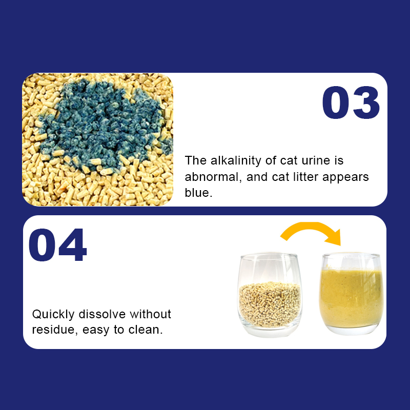 Oem Odm Customizable High Absorption Non Clumping Tofu Cat Litter Ph Testing Safe For Pets