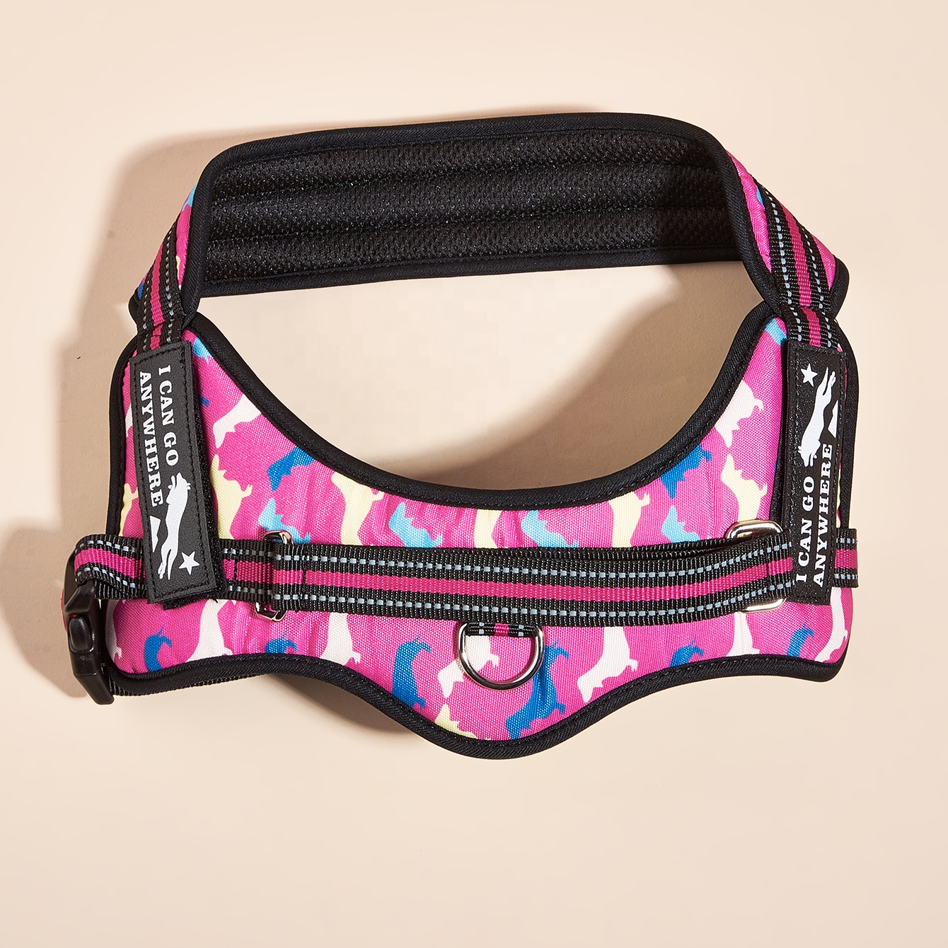 MIDEPET Wholesale Dog Harness Adjustable Soft Padded Luxury Designer Personalized Arnes Para Perros Dog Harness