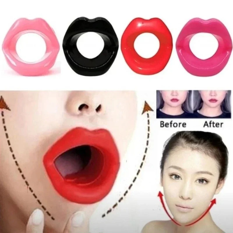 2024 Lèvres d'exercice mince massage Silicone Anti-âge visage Slimming Anti Cellulite Femmes Traineur LIP Face Lifte