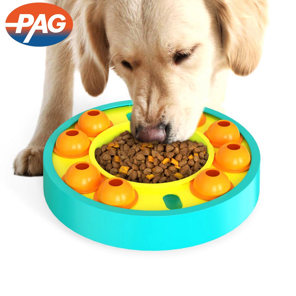 Dog Puzzle Multifunction Educational Dog Toy Roulette Pet Toy Dog Cat Toy