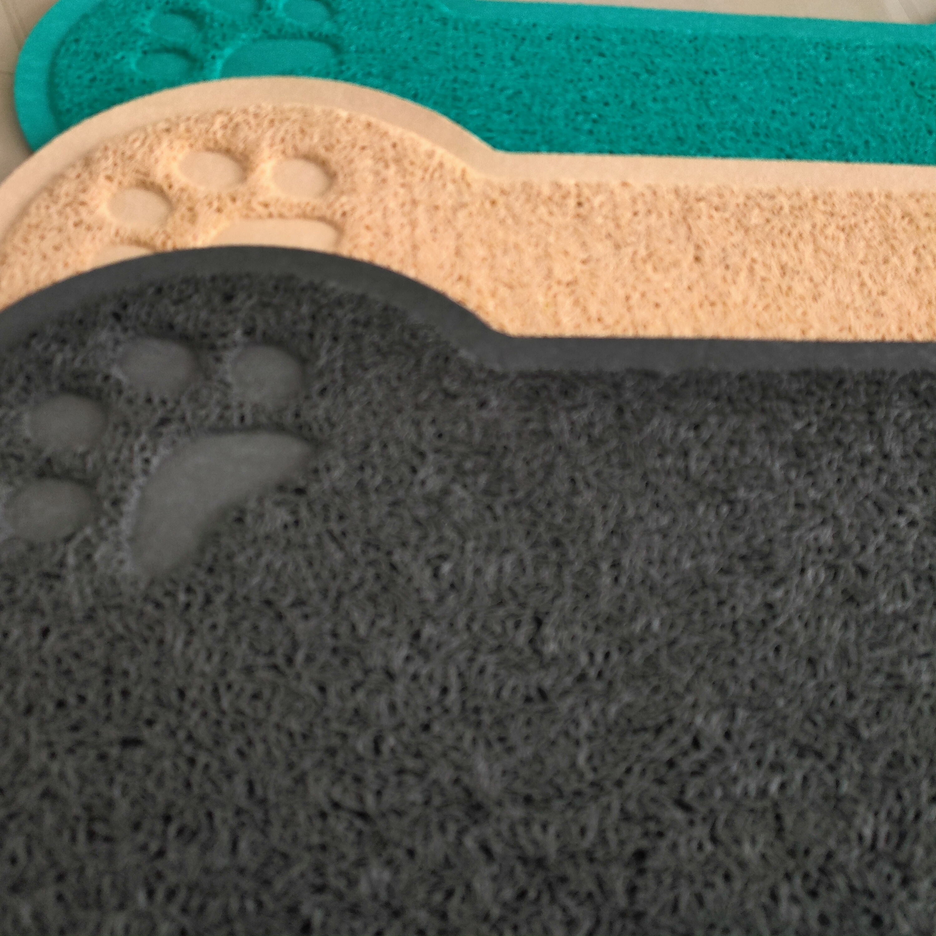 Food Feeding Mat Eco-friendly Soft Absorbent Shaggy Memory Foam Washable NEW Non Slip Silicone pet dog mat cushion
