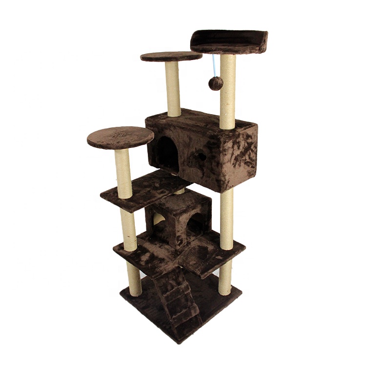 International standard carton accessory high cat tree castle