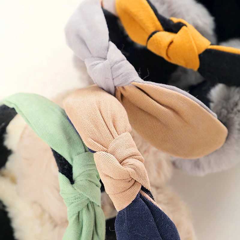 Korean Fashion Winter Earmuffs Women Ear Warmer Imitation Rabbit Fur Plush Ear Cover Adjustable Foldable Ear Muffs EarflXJ241126
