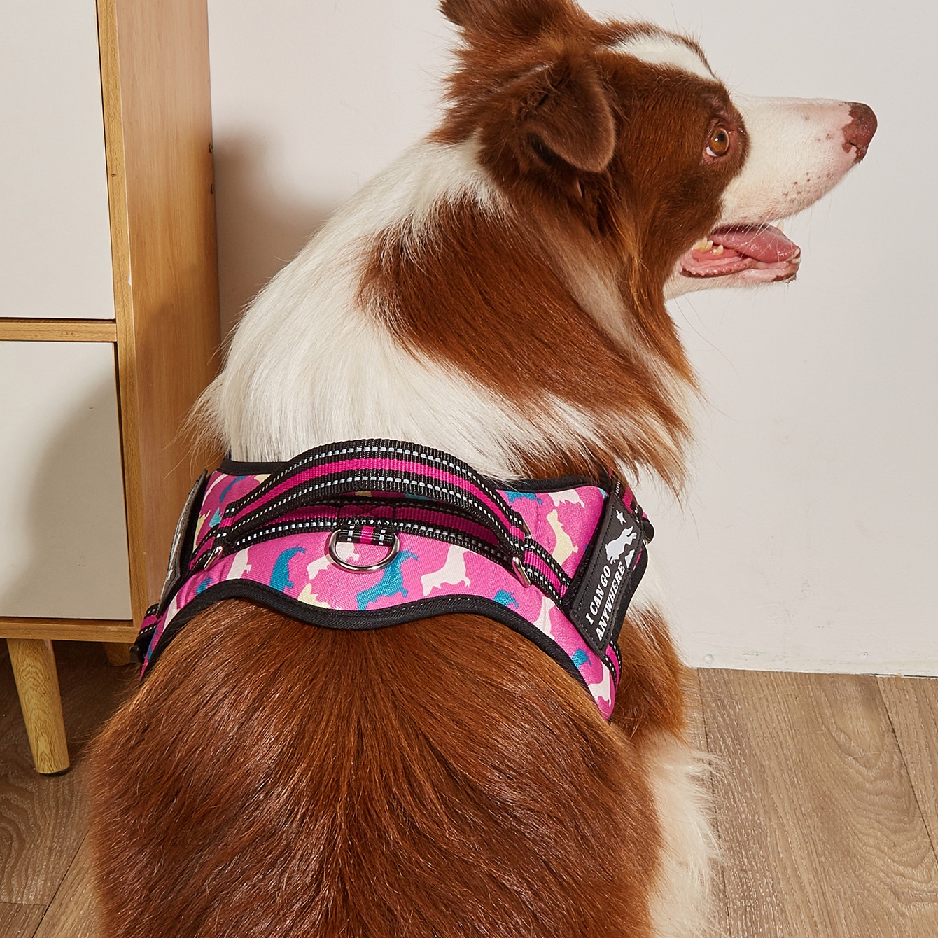 MIDEPET Wholesale Dog Harness Adjustable Soft Padded Luxury Designer Personalized Arnes Para Perros Dog Harness