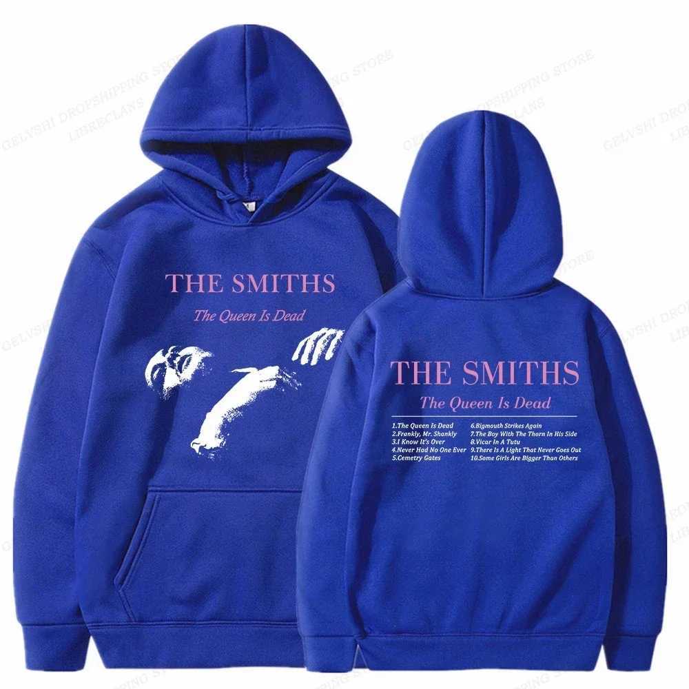 Mens Fashion Hoodie Y2k Sportswear Womens Sportswear Rock Band Hoodie Mens Coats Sportswear Punk Smith Hoodie W250117
