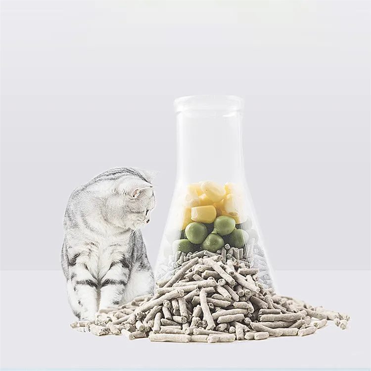 Customizable Natural Quickly Clumping Pet Cat Sand Pure Natural Materials Flushable And Clumping Fast Without Additives