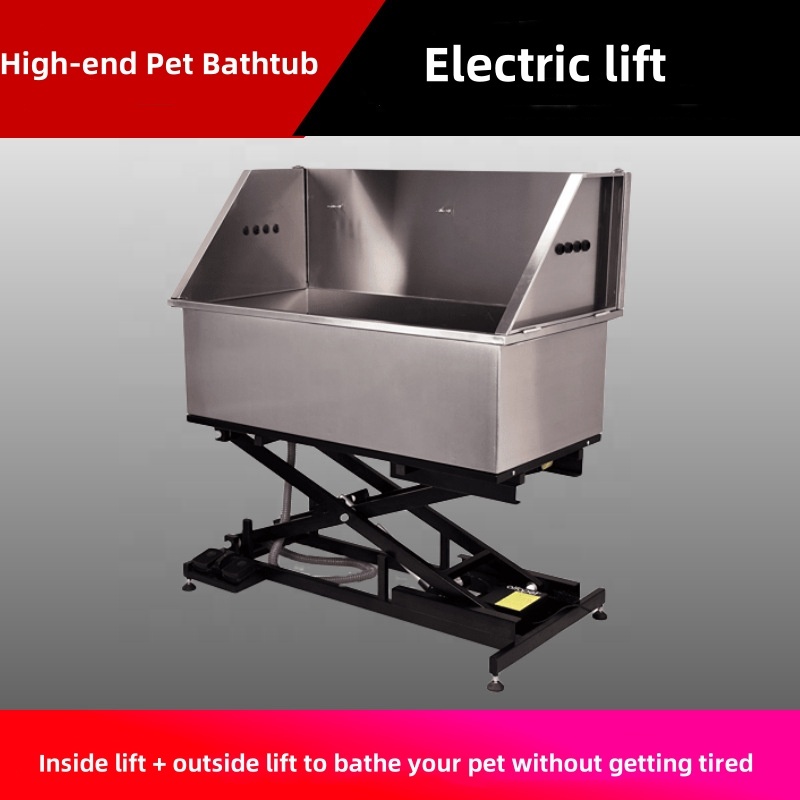 USMILEPET Best Seller Professional Stainless Steel Pet Bathing Station Electric Height Adjustment for Large Dogs