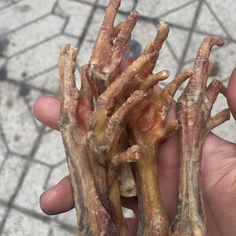 High Protein Dry Chicken Feet Pet Treats For Dog