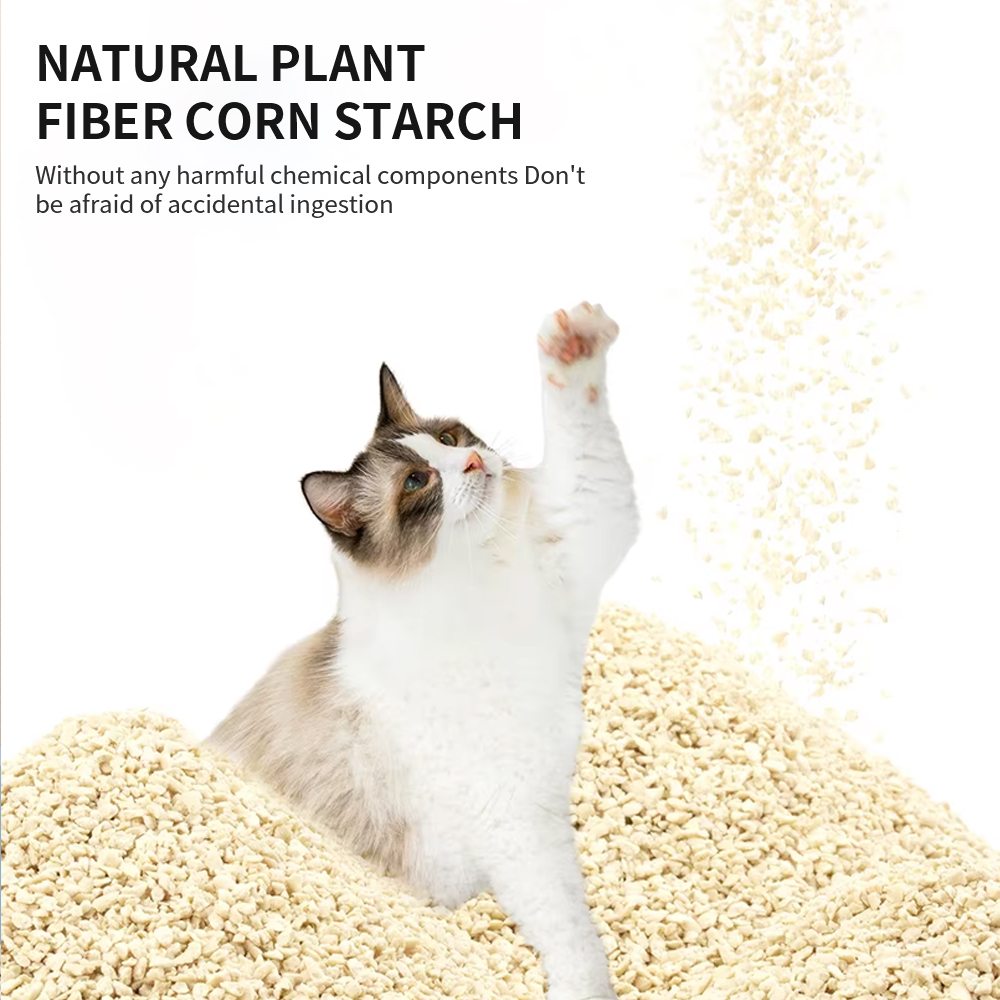 Broken Tofu Cat Sand Biodegradable Clumping Original Crushed Tofu Cat Litter