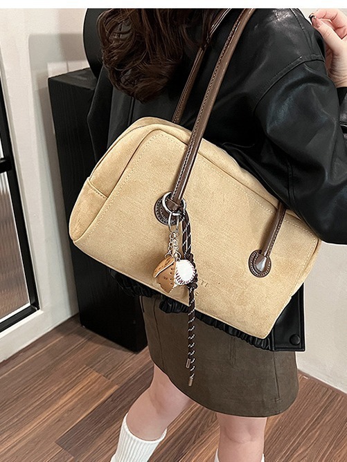 This Year's Popular For Bags Handbags Women Large Capacity New Autumn And Winter Frosted Shoulder Pillow Bag Designer
