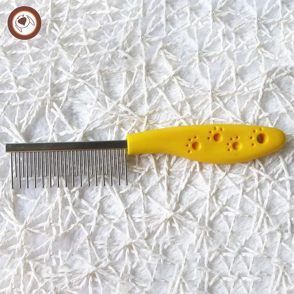 Natural Easy Grooming Tool Detangling Pet Comb for Matted Hair and Detangler