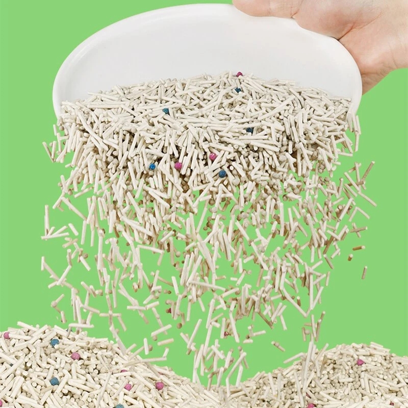 No Stick Bottom Dust Free Bulk Tofu Bentonite Tofu Cat Litter Sand Cature Tofu Cat Litter 10l