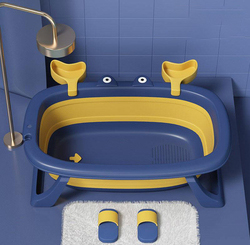 Manufacturer Small Pet Bath Tub Foldable Dog Cat Wash Bathtub Durable TPE PP Material Pet Grooming Bath Tub Family Pet Bath Tub