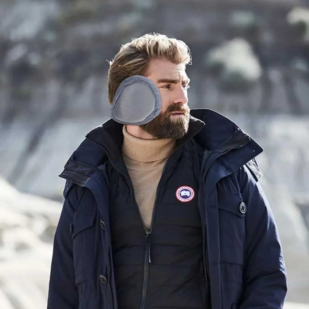 Thick Plush Warm Earmuffs Outdoor Cycling Running Windproof Keep Warm Earmuff Unisex Fashion Soft Winter Solid Color EarmuffsXJ241126