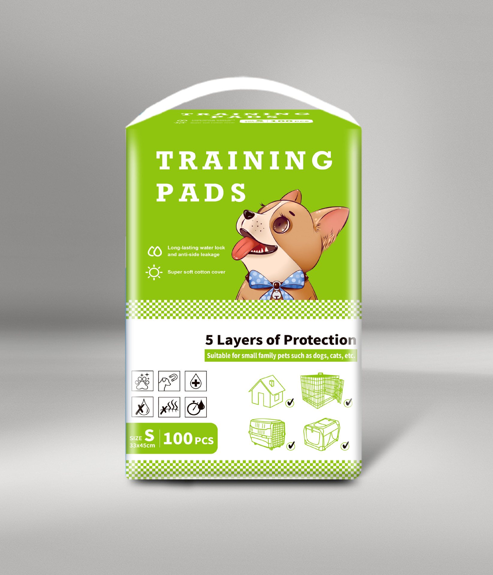 China factory wholesale high quality dog diapers cat and dog diapers disposable absorbent deodorizing pet diapers