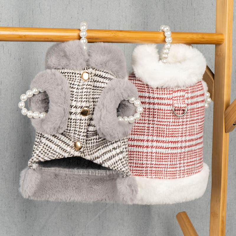 Autumn Winter Thickening rabbit hair Vest for Small Dogs Puppy T-Shirt Fleece Pullover Pet Clothing