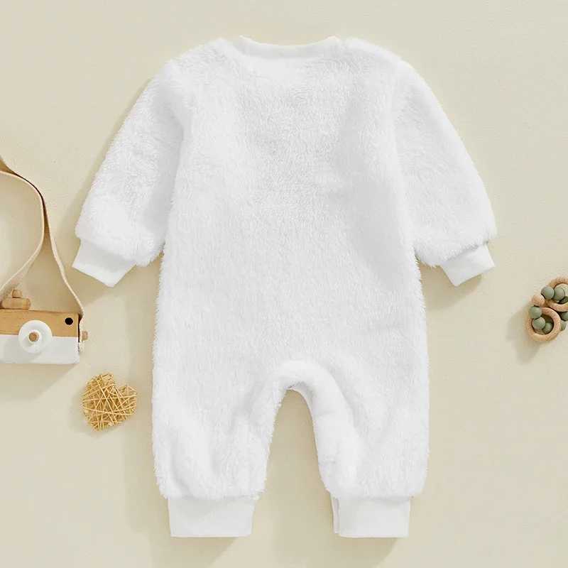 Clothing Sets Cute Baby Girl Boy Outfit Snowman Costume Long Sleeve Cotton Warm Romper Newborn Infant Winter Xmas Outwear H241126