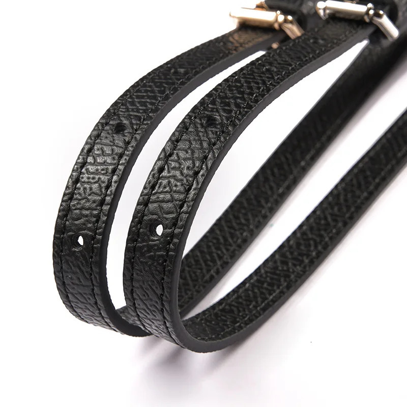 110pcs Leather Crossbody Bag Strap Black Beige Apricot Khaki 110130CM y Adjustable Fashion Shoulder Accessories 241125