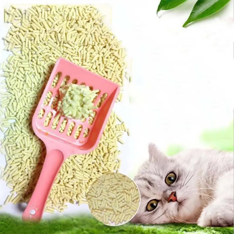 No Pollution Fresh Taste Rapid Absorption No Stick Bottom Carbon Tofu Cat Litter Belif Mrc Tofu Cats Sand
