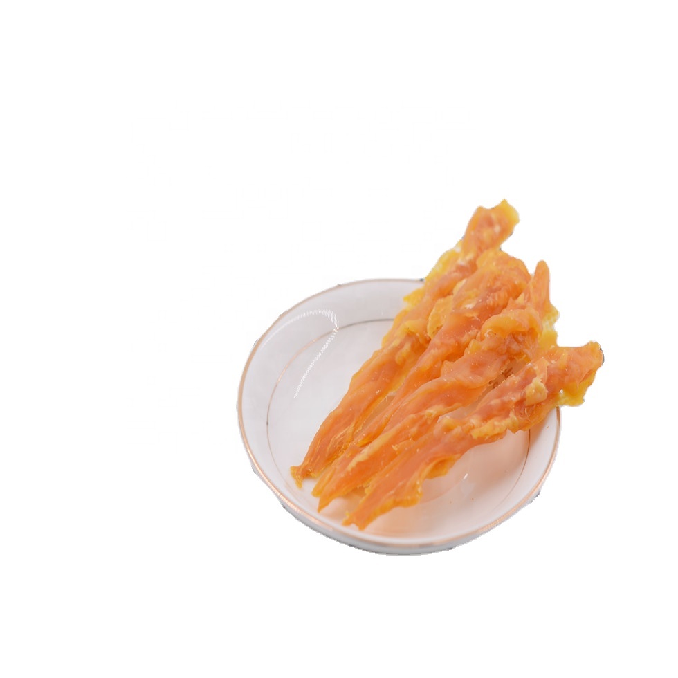 2022 factory wholesale chicken slice dog snacks duck sticks pet treats beef cube cat food