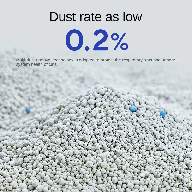 Fast clumping Less dust Cat Litter Mixed Cat Litter