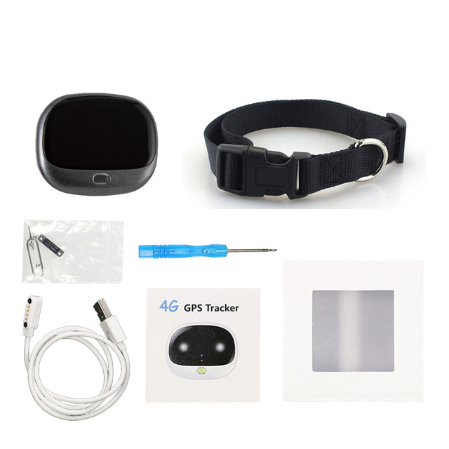 Anti Lost Dog GPS 4G Mini Pet GPS Tracker Waterproof Long Battery Life GPS Tracking Device for Dog and Cats