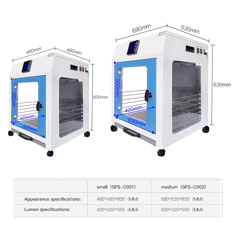 Full-automatic home commercial small size cat hair dryer pet dry room machine pet dryer cabinet from China