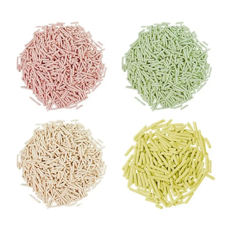 Free Samples of Arena Para Gatos Odor Control Cat Litter Green Tea Lemon Lavender Clumping Tofu for Cats