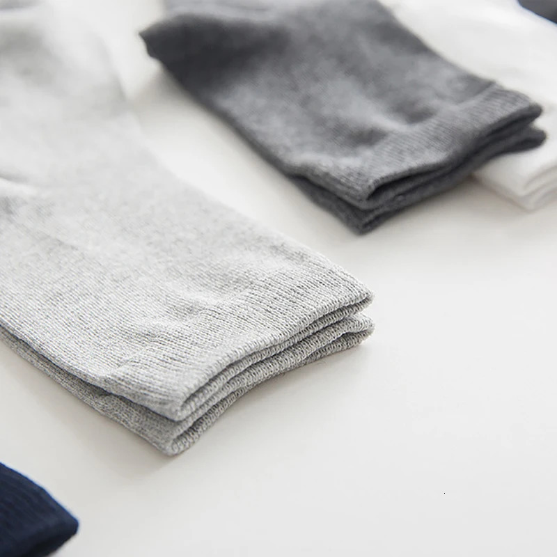 10 pairs/batch of high-quality mens cotton socks style black business socks breathable autumn mens sizes 39-46 241126
