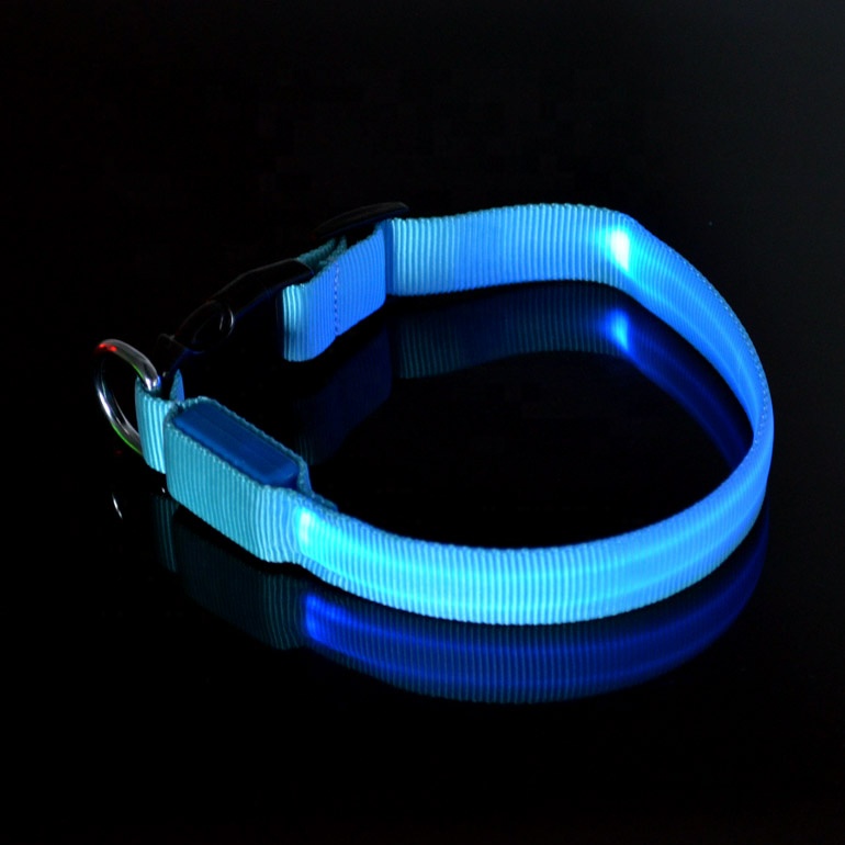 Pet Suppliers Hot Selling Durable Battery Luminous LED Dog Collar