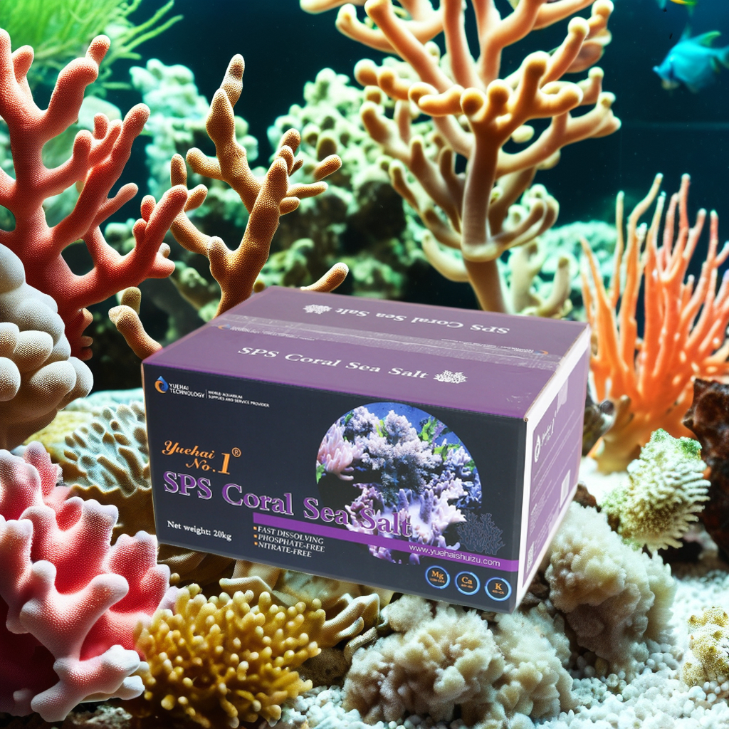 Premium aquarium marine reef sea salt for SPS and LPS corals Fully synthetic marine salt created for aquacultured corals.