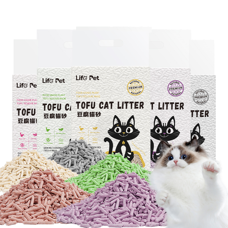 Customized Packaging Nature Cat Litter OEM Bulk Premium Clumping Cat Litter Unscented