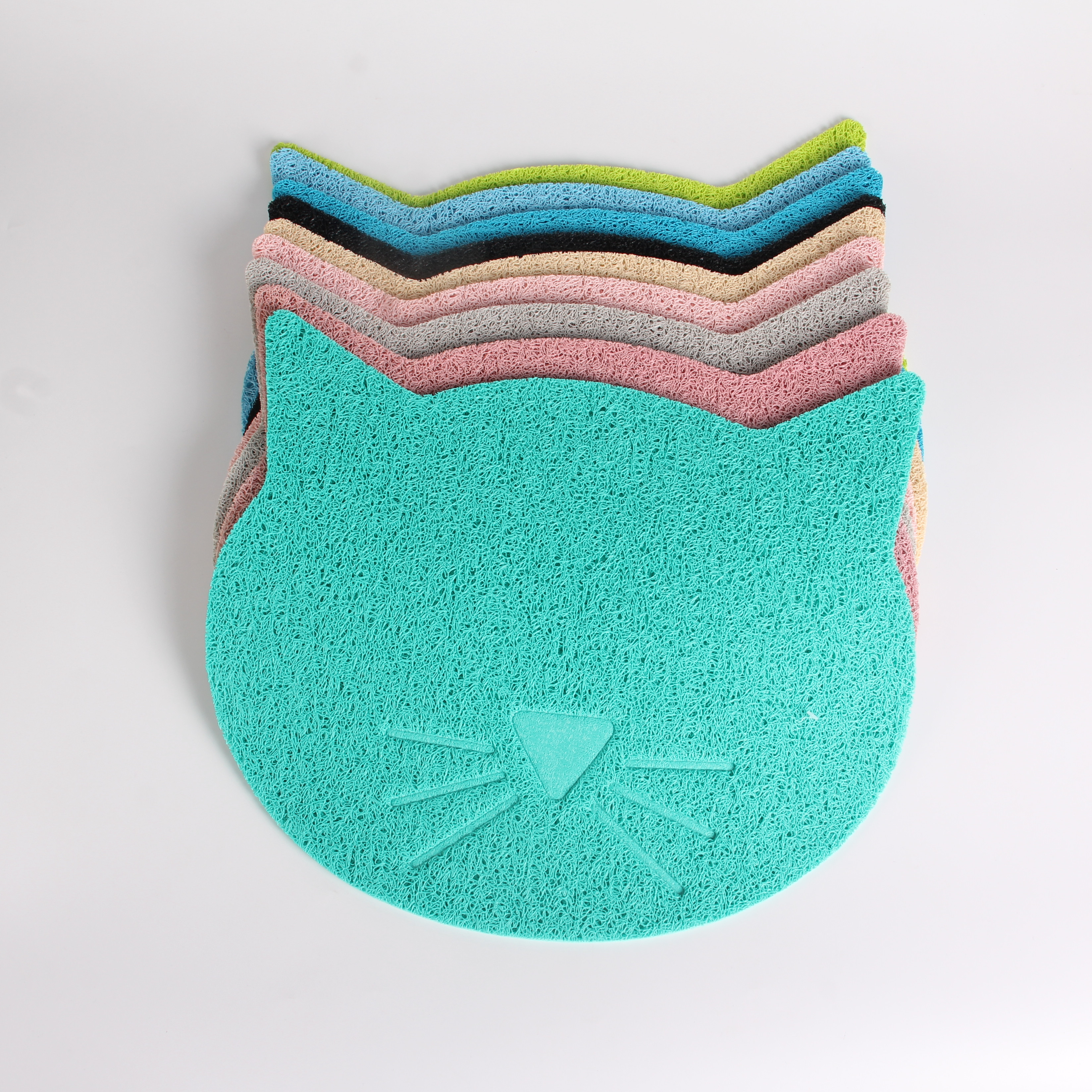 pet cat litter mat with foam backing litter trapping mat cat toilet mat pet placemat