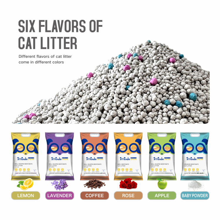 economize on usage Cat sand litter deodorization Arena para gatos bentonite kitty litter 20 kg