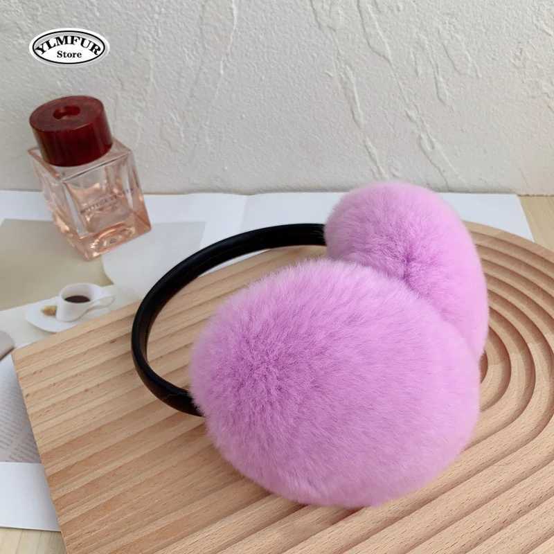 100% Natural Womens Fur Earrings Winter Fur Earrings Soft and Warm Fur Earrings Real Rex Rabbit Earrings Girl Gift W241126
