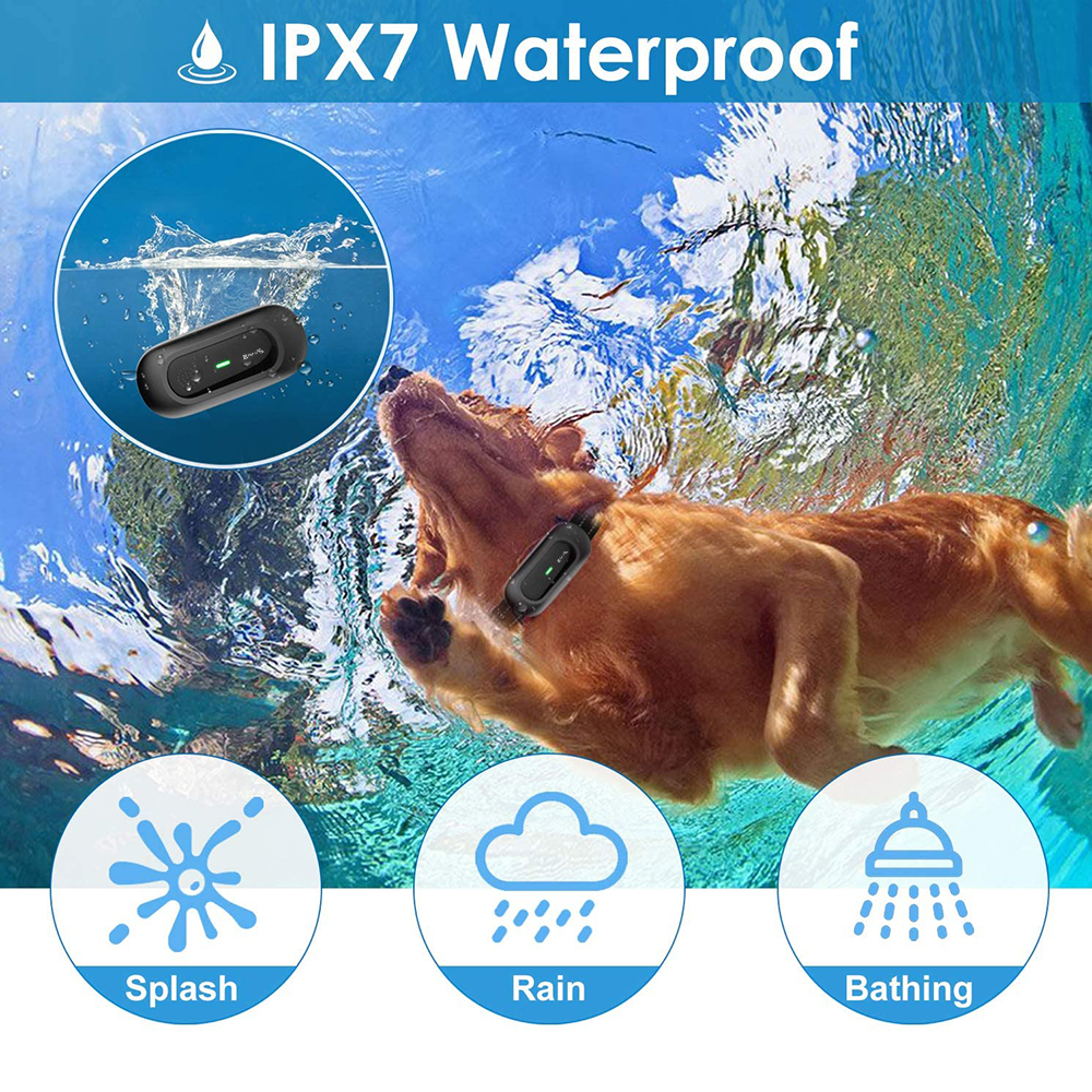 2025 Fashion Best Selling Retractable Dog Supplies Dog Training Collar For Pet Labrador German Shepherd