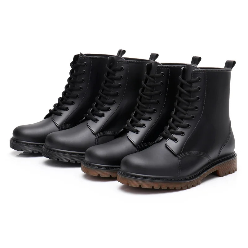 Comemore Womens Autumn Ankle Waterproof Boots Waterproof Girls Rain Boots Womens Shoes Plastic Galohes Gumbots Rain Boots 241126