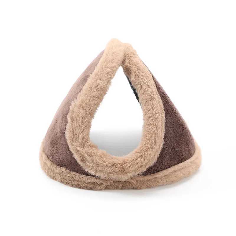 Mens thick fur ear cushions ear cushions for warmth winter accessories W241126