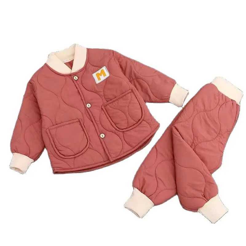 Clothing Sets Spring Baby Girls Kids Clothes Autumn Winter Warm Baby Boys Clothes Kids Sport Suit 2pcs Toddler Outfits Newborn Infant Clothing H241126