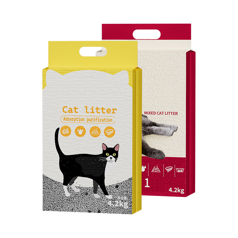 Buy wholesale price small animal liter bentonite pet litter cleaning sand 10 litter tofu cat litter